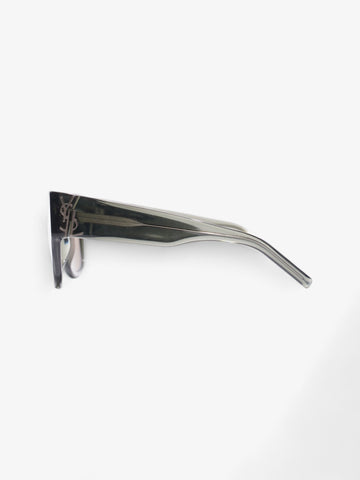 Saint Laurent SL M16 Sunglasses Olive Green Acetate 135mm