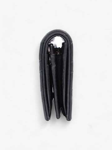 Gucci CS Marmont Card Case Wallet Black Matelasse Leather