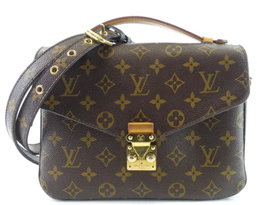 Louis Vuitto Pochette Metis Monogram Canvas Shoulder Bag