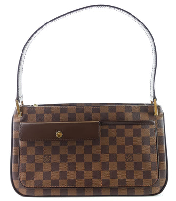 Louis Vuitto Aubagne Damier Ebene Canvas Shoulder Bag