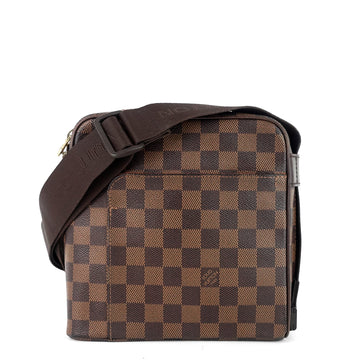 Louis Vuitto Olav PM Damier Ebene Canvas Messenger Bag