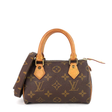 Louis Vuitto Mini HL Speedy Monogram Canvas Bag with Strap