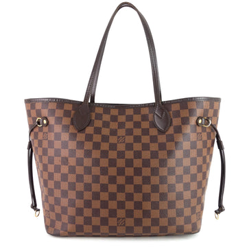 Louis Vuitto Neverfull MM Damier Ebene Tote Bag