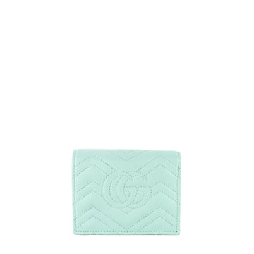 Gucci CS Marmont Mini Card Case on Chain Leather Bag