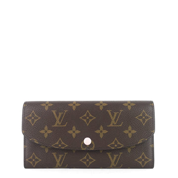 Louis Vuitto Emilie Monogram Canvas Wallet