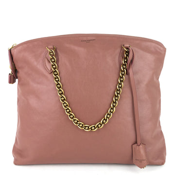 Louis Vuitto Cuir Boudoir Lockit Leather Chain Tote Bag