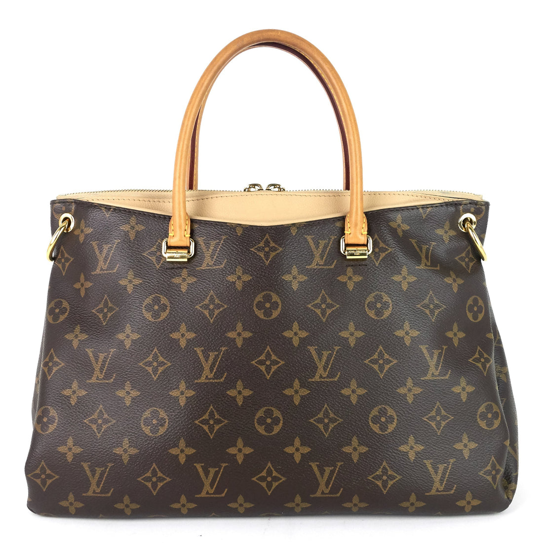 Louis Vuitto Pallas Monogram Canvas Shoulder Bag