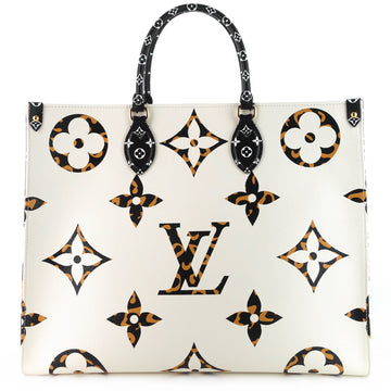 Louis Vuitto OnTheGo Monogram Giant Jungle Canvas Bag