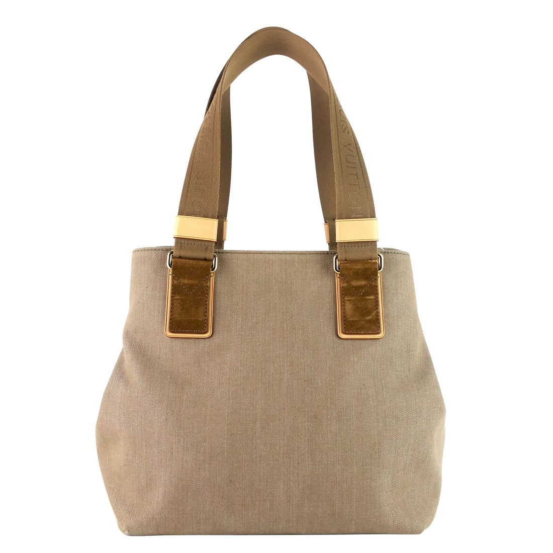 Louis Vuitto Plein Soleil Limited Edition Denim Tote Bag