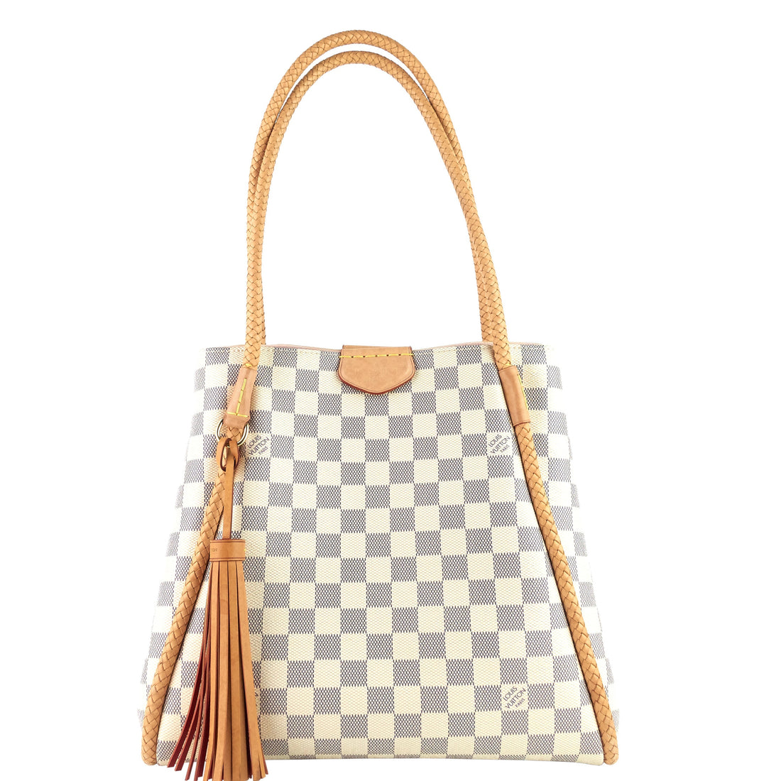 Louis Vuitto Propriano Damier Azur Canvas Tote Bag