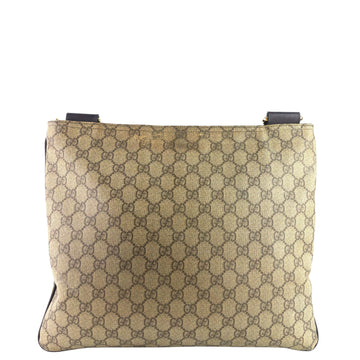 Gucci CS Supreme Canvas Flat Messenger Crossbody Bag