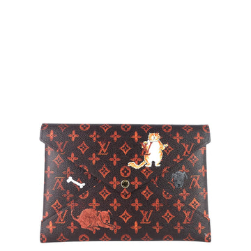 Louis Vuitto Catogram Kirigami GM Pochette Bag