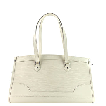 Louis Vuitto Madelaine White Epi Leather Handbag