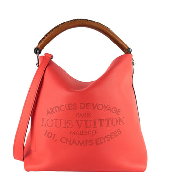 Louis Vuitto Parnassea Bagatelle Veau Soie Calfskin Leather Bag
