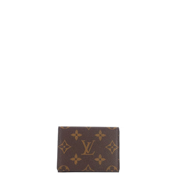 Louis Vuitto Card Holder Monogram Canvas Wallet