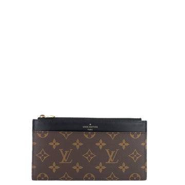 Louis Vuitto Slim Monogram Canvas Wallet