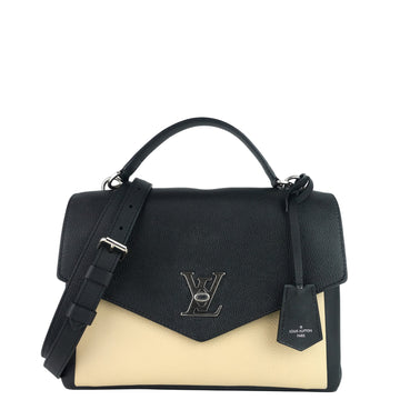 Louis Vuitto MyLockme Calfskin Leather Top Handle Bag