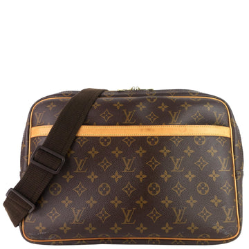 Louis Vuitto Reporter GM Monogram Canvas Bag