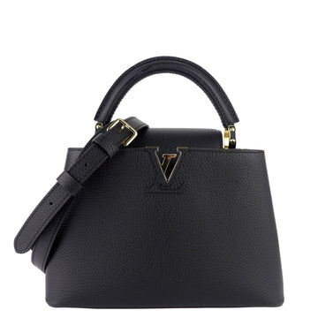 Louis Vuitto Capucines BB Taurillon Cowhide Leather Bag