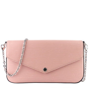 Louis Vuitto Felicie Epi Leather Pochette Bag