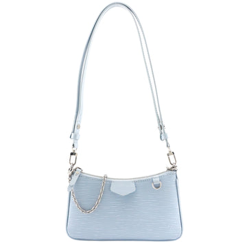 Louis Vuitto Easy Pouch on Strap Blue Epi Leather Bag
