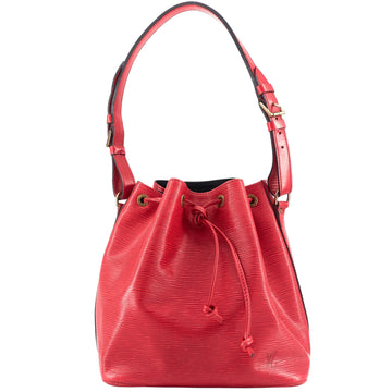 Louis Vuitto Noe Large Red Epi Leather Bag