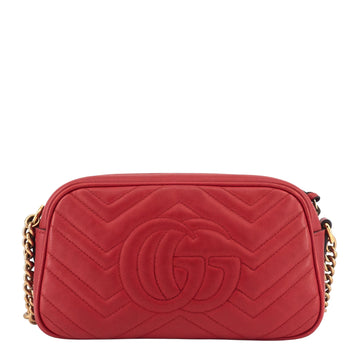 Gucci CS Marmont Small Matelassé Calfskin Shoulder Bag