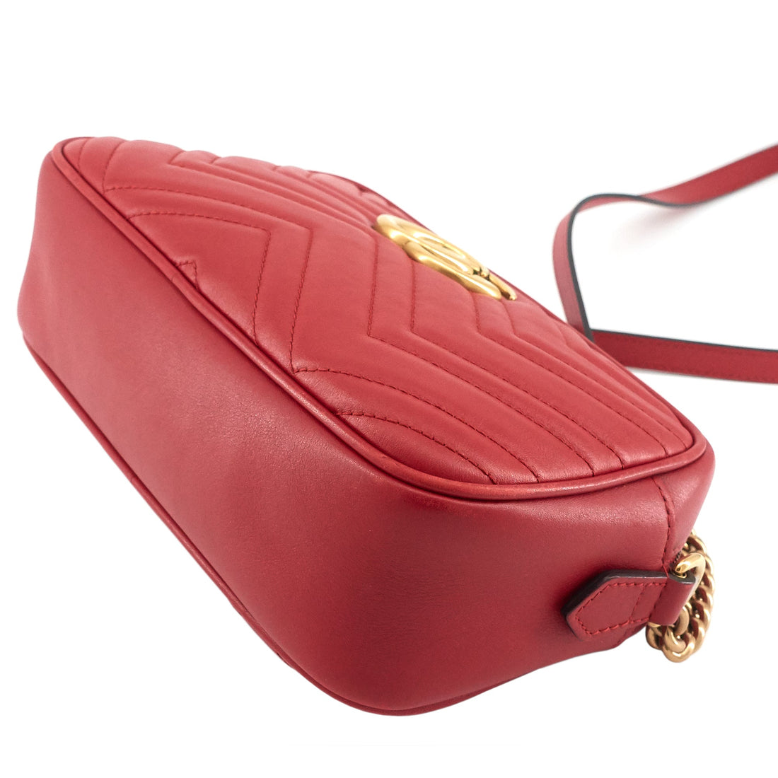 Gucci CS Marmont Small Matelassé Calfskin Shoulder Bag