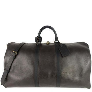Louis Vuitto Keepall Bandoulière 55 Utah Leather Bag