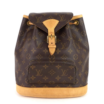 Louis Vuitto Montsouris MM Monogram Canvas Backpack Bag