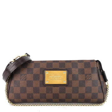 Louis Vuitto Eva Damier Ebene Canvas Bag