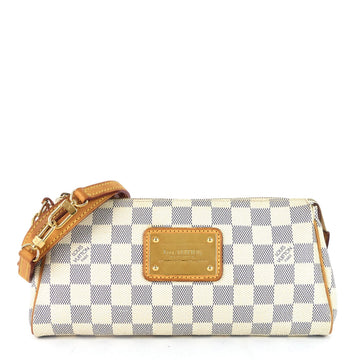 Louis Vuitto Eva Damier Azur Canvas Bag