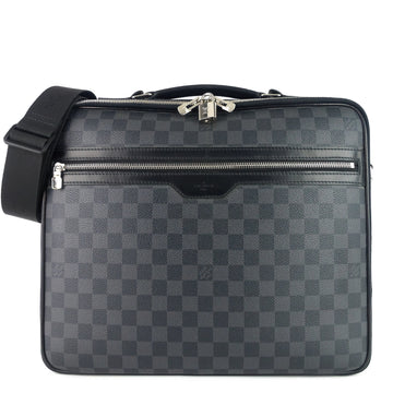 Louis Vuitto Steeve Damier Graphite Canvas Briefcase Bag
