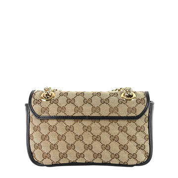 Gucci CS Marmont Small Matelassé Monogram Canvas Shoulder Bag