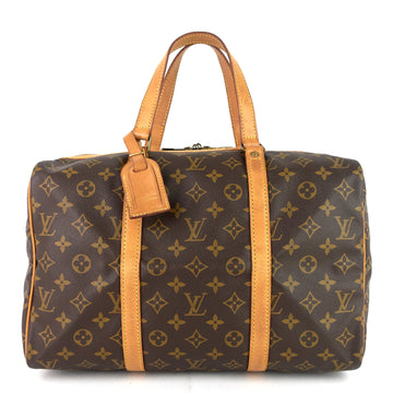 Louis Vuitto Sac Souple 35 Monogram Canvas Duffle Bag