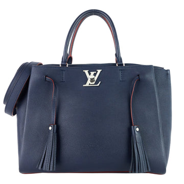 Louis Vuitto LockMeTo MM Calfskin Leather Handbag
