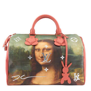 Louis Vuitto Speedy 30 Master Collection Leonardo da Vinci Bag