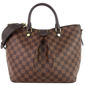 Louis Vuitto Siena MM Damier Ebene Canvas Bag