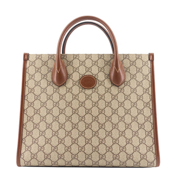 Gucci CS Small Supreme Monogram Canvas Tote Bag