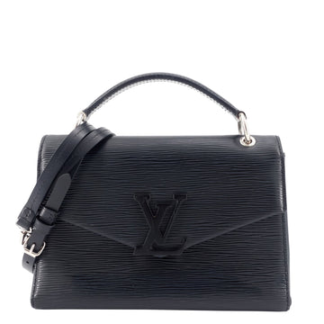 Louis Vuitto Pochette Grenelle Black Epi Leather Bag