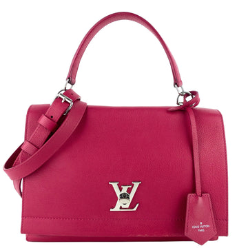 Louis Vuitto LockMe II Calfskin Leather Bag