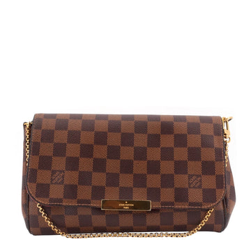 Louis Vuitto Favorite MM Damier Ebene Canvas Bag