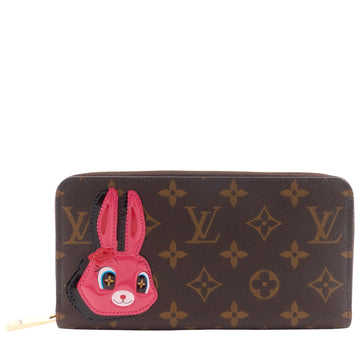 Louis Vuitto Zippy Rabbit Monogram Canvas Wallet