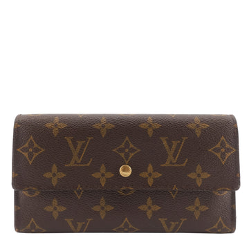 Louis Vuitto Porte Tresor International Monogram Canvas Wallet