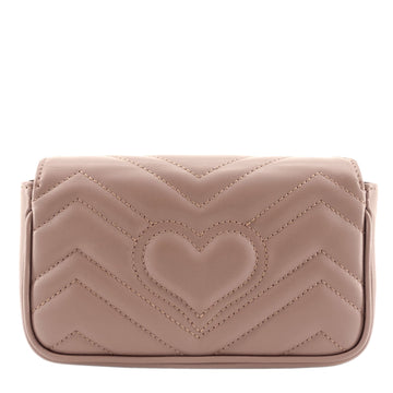 Gucci Marmont Super Mini Calfskin Leather Bag