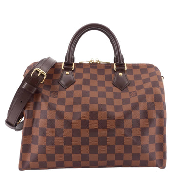 Louis Vuitto Speedy Bandoulière 30 Damier Ebene Canvas Bag
