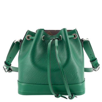 Louis Vuitto Noé BB Epi Leather Bag with Pouch