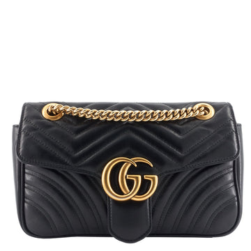 Gucci CS Marmont Small Leather Flap Bag