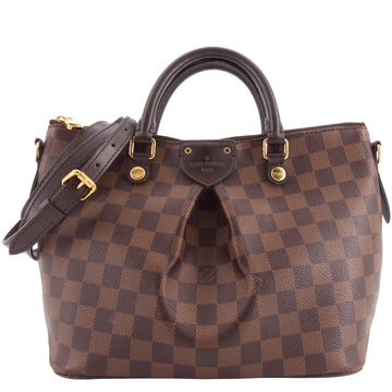 Louis Vuitto Siena PM Damier Ebene Canvas Bag