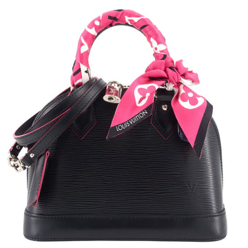 Louis Vuitto Alma BB Epi Leather Bag with Bandeau